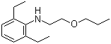 structure of CAS# 61874-13-3, 2,6-二乙基苯胺基乙基丙基醚