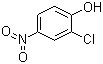 structure of CAS# 619-08-9, 2-Chloro-4-nitrophenol