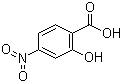 4-硝基水杨酸分子结构 (CAS 619-19-2)