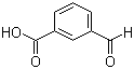 3-羧基苯甲醛分子结构 (CAS 619-21-6)