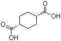 structure of CAS# 619-82-9, trans-1,4-Cyclohexanedicarboxybic acid