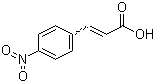 structure of CAS# 619-89-6, 对硝基肉桂酸