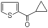 structure of CAS# 6193-47-1, Cyclopropyl 2-thienyl ketone