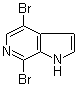 CAS # 619331-71-4, 4,7-Dibromo-1H-pyrrolo[2,3-c]pyridine