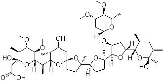 马杜霉素分子结构 (CAS 61991-54-6)