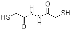 CAS # 62-48-6, 1,2-Bis(2-mercaptoacetyl)hydrazine, NSC 209421, NSC 222822, Mercaptoacetic acid 2-(mercaptoacetyl)hydrazide