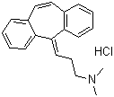 盐酸环苯扎林分子结构 (CAS 6202-23-9)