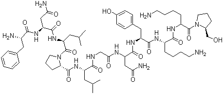 structure of CAS# 62031-54-3, 碱性成纤维细胞生长因子