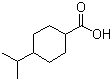 structure of CAS# 62067-45-2, Isopropyl-cyclohexanecarboxylic acid