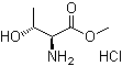structure of CAS# 62076-66-8, 苏氨酸甲酯盐酸盐