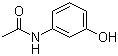 structure of CAS# 621-42-1, 3'-Hydroxyacetanilide