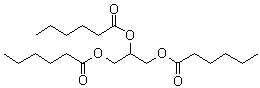 Tricaproin molecular structure (CAS 621-70-5)