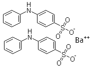 二苯胺-4-磺酸钡分子结构 (CAS 6211-24-1)
