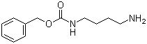 N-(苄氧羰基)-1,4-丁二胺分子结构 (CAS 62146-62-7)