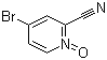 4-溴-2-氰基吡啶 1-氧化物分子结构 (CAS 62150-44-1)