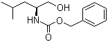 CAS # 6216-61-1, N-Benzyloxycarbonyl-L-leucinol, N-[(1S)-1-(hydroxymethyl)-3-methylbutyl]-Carbamic acid, phenylmethyl ester
