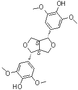structure of CAS# 6216-81-5, (-)-Syringaresinol