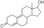 structure of CAS# 6218-29-7, 甲基双烯醇酮