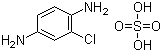 structure of CAS# 6219-71-2, 2-Chlorobenzene-1,4-diammonium sulphate