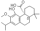 structure of CAS# 62201-71-2, 12-O-甲基鼠尾草酸