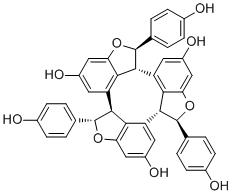 alpha-葡萄素分子结构 (CAS 62218-13-7)