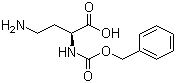 structure of CAS# 62234-40-6, N-alpha-Cbz-L-2,4-diaminobutyric acid
