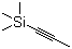 1-(三甲基硅基)丙炔分子结构 (CAS 6224-91-5)