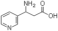 structure of CAS# 62247-21-6, 3-氨基-3-(吡啶-3-基)丙酸