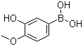 3-羟基-4-甲氧基苯硼酸分子结构 (CAS 622864-48-6)