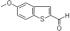 5-甲氧基苯并噻吩-2-甲醛分子结构 (CAS 622864-56-6)