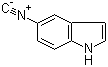 5-异氰基-1H-吲哚分子结构 (CAS 623163-58-6)