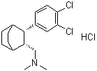 CAS # 62373-97-1, (2R,3S)-rel-3-(3,4-Dichlorophenyl)-N,N-dimethyl-bicyclo[2.2.2]octane-2-methanamine hydrochloride (1:1)
