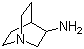 3-氨基奎宁分子结构 (CAS 6238-14-8)