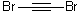 Dibromoethyne molecular structure (CAS 624-61-3)