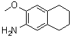 5,6,7,8-四氢-3-甲氧基-2-萘胺分子结构 (CAS 6240-83-1)