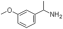 structure of CAS# 62409-13-6, 1-(3-Methoxyphenyl)ethanamine