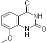 structure of CAS# 62484-14-4, 8-甲氧基-2,4(1H,3H)-喹唑啉二酮