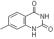 structure of CAS# 62484-15-5, 7-甲基喹唑啉-2,4(1H,3H)-二酮