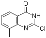 2-氯-8-甲基-4(3H)-喹唑啉酮分子结构 (CAS 62484-40-6)
