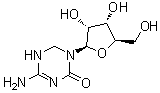 5,6-二氢-5-氮杂胞苷分子结构 (CAS 62488-57-7)