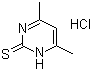 CAS # 62501-45-5, 4,6-Dimethyl-1H-pyrimidine-2-thione hydrochloride