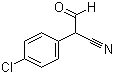 2-(4-氯苯基)-2-氰基乙醛分子结构 (CAS 62538-21-0)