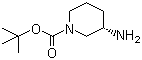 structure of CAS# 625471-18-3, (S)-3-Amino-1-N-Boc-piperidine