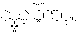structure of CAS# 62587-73-9, 头孢磺啶