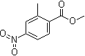 structure of CAS# 62621-09-4, 2-甲基-4-硝基苯甲酸甲酯