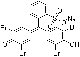 溴酚蓝钠盐分子结构 (CAS 62625-28-9)