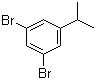 structure of CAS# 62655-20-3, 1,3-Dibromo-5-isopropylbenzene