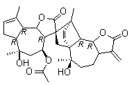 Handelin molecular structure (CAS 62687-22-3)