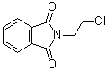structure of CAS# 6270-06-0, 2-(2-Chloroethyl)-1H-isoindole-1,3(2H)-dione