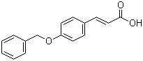 structure of CAS# 6272-45-3, 3-[4-(苄氧基)苯基]丙烯酸
